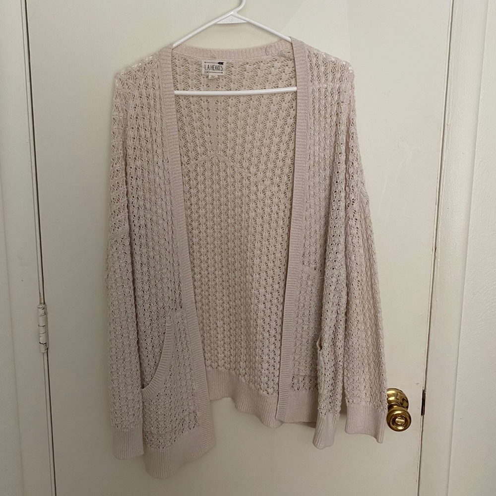 LA Hearts cardigan